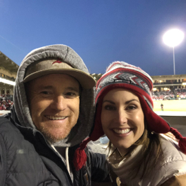 Erin Scholtes at an Outdoor Sports Event