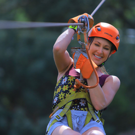 Zipline Adventure with Erin Scholtes